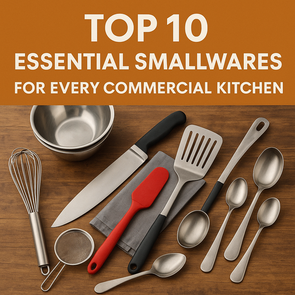 Top 10 Essential Smallwares for Every Commercial Kitchen