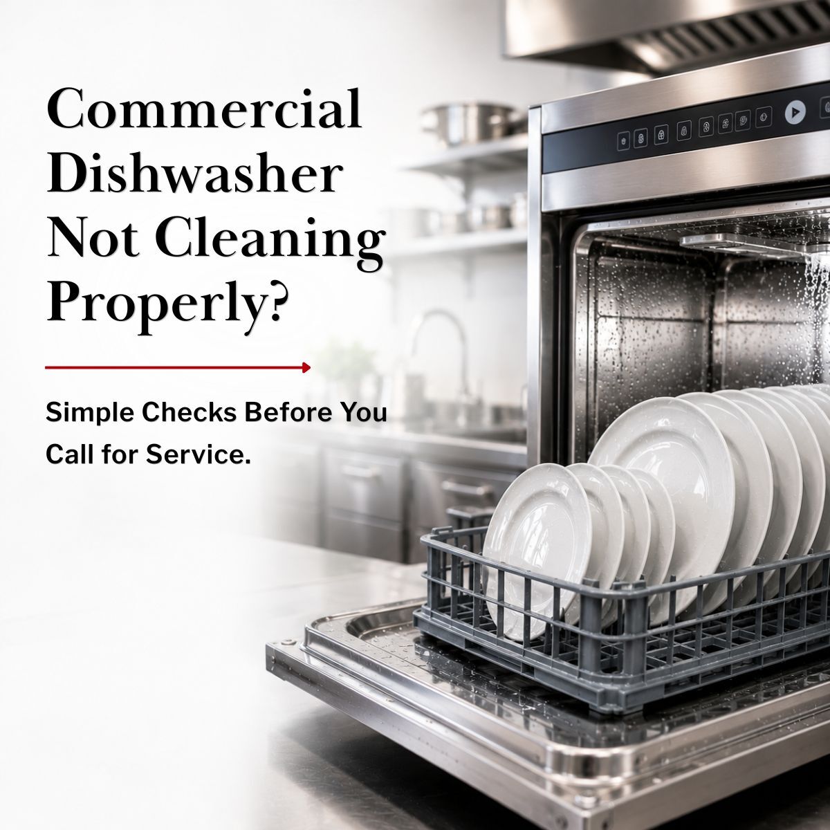Undercounter vs. Conveyor: Which Commercial Dishwasher Fits Your Canadian Cafe?