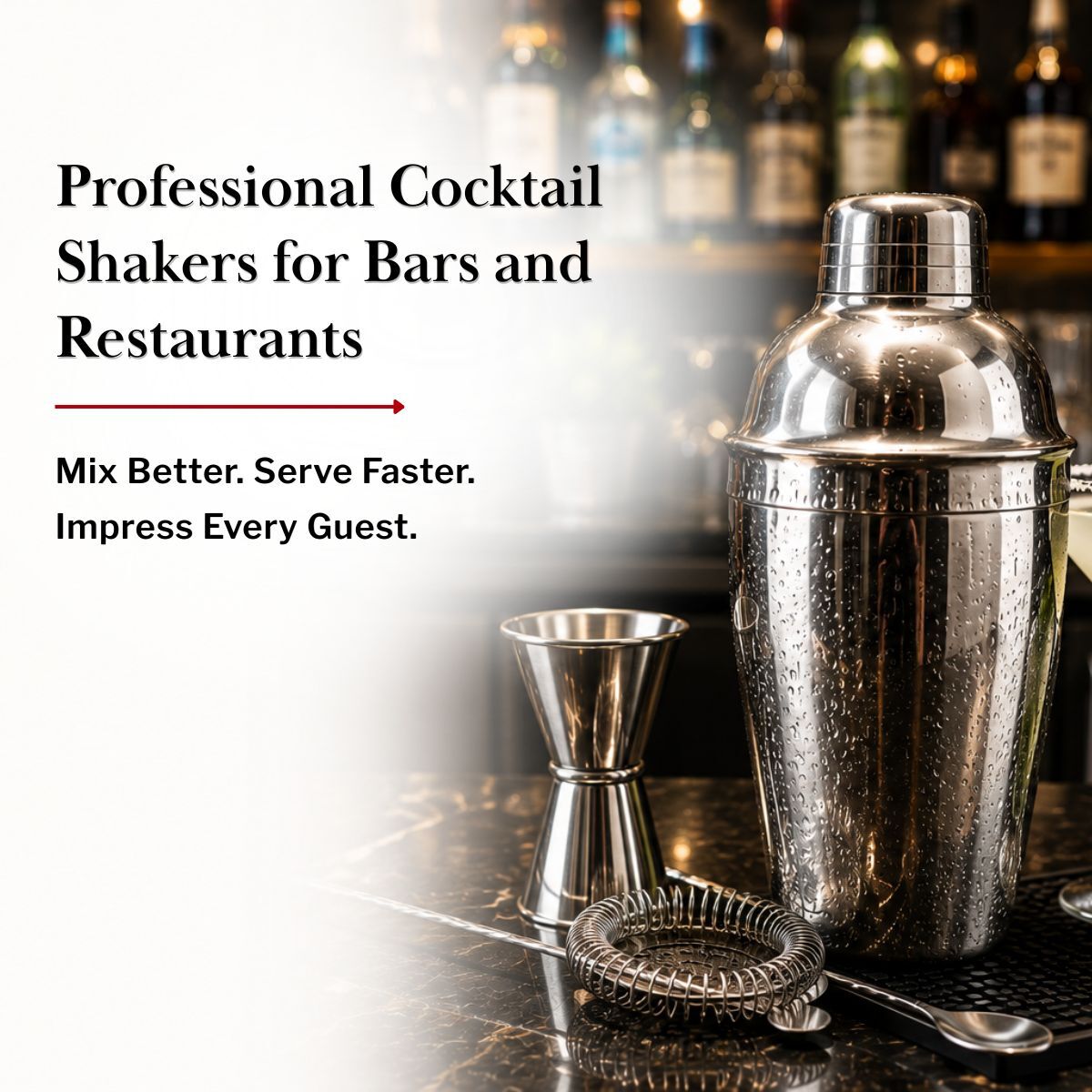 Professional Cocktail Shakers for Bars and Restaurants: A Complete Buyer's Guide