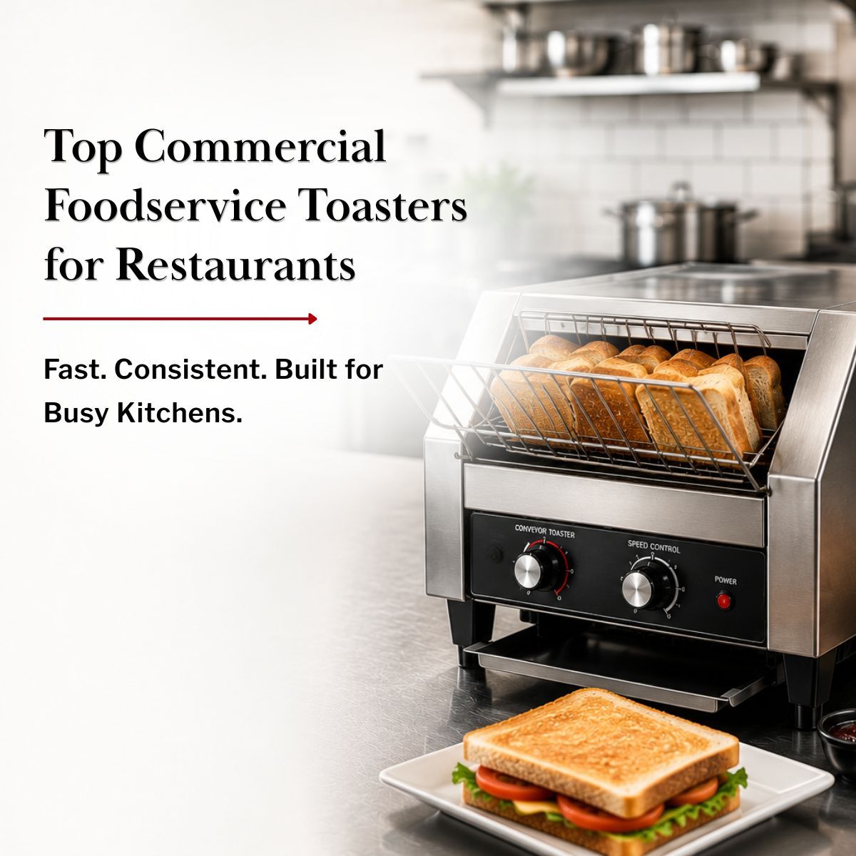 Top Commercial Foodservice Toasters for Restaurants: Expert Picks by Denson CFE