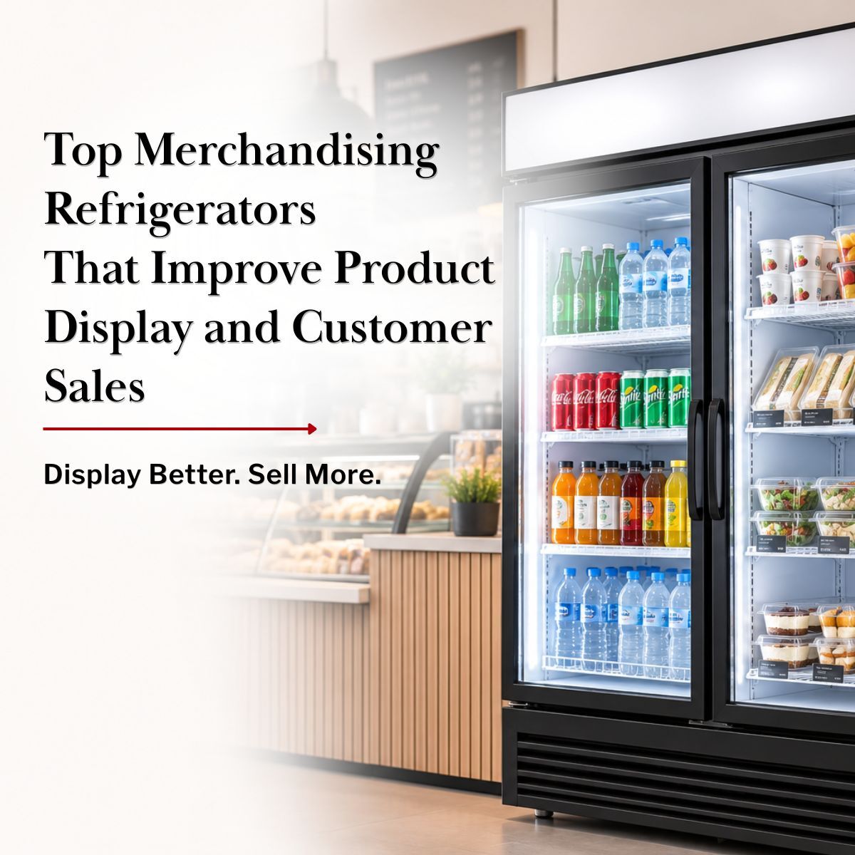 Top Merchandising Refrigerators That Improve Product Display and Customer Sales