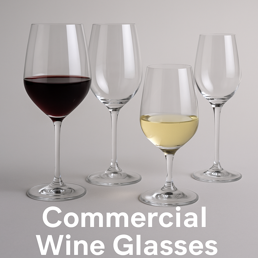 Commercial Wine Glasses – Elegance Meets Durability for Canadian Foodservice 🍷