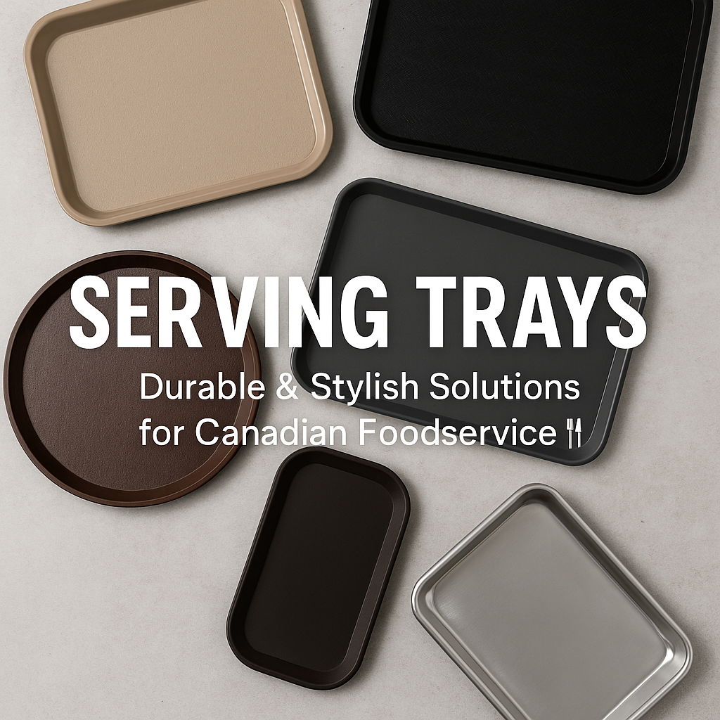 Serving Trays – Durable & Stylish Solutions for Canadian Foodservice 🍽️