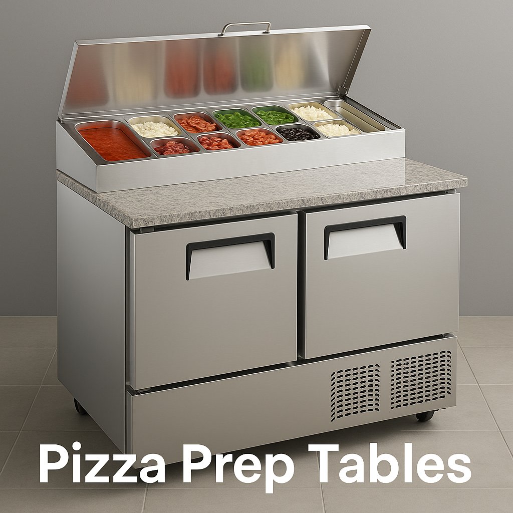 Pizza Prep Tables