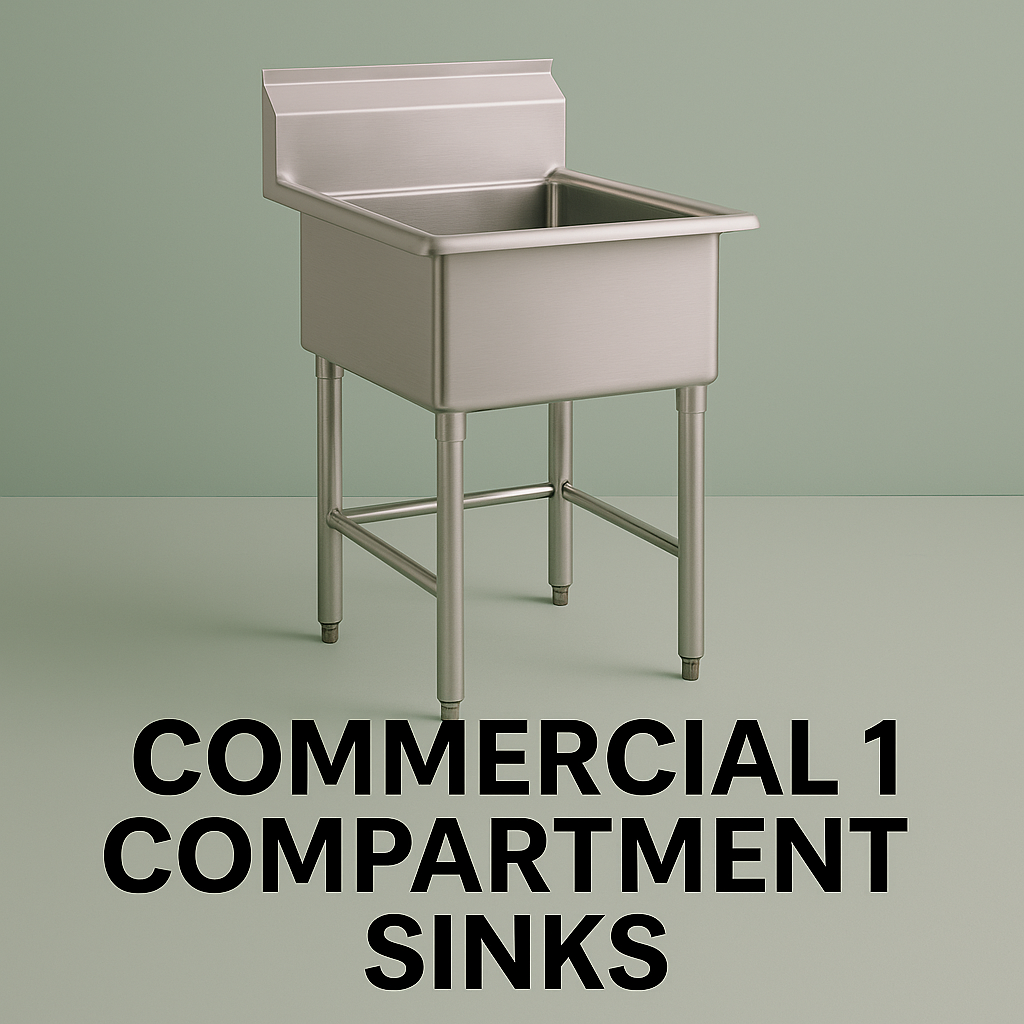 Commercial 1 Compartment Sinks – Streamlined Cleaning for Compact Spaces 🚰