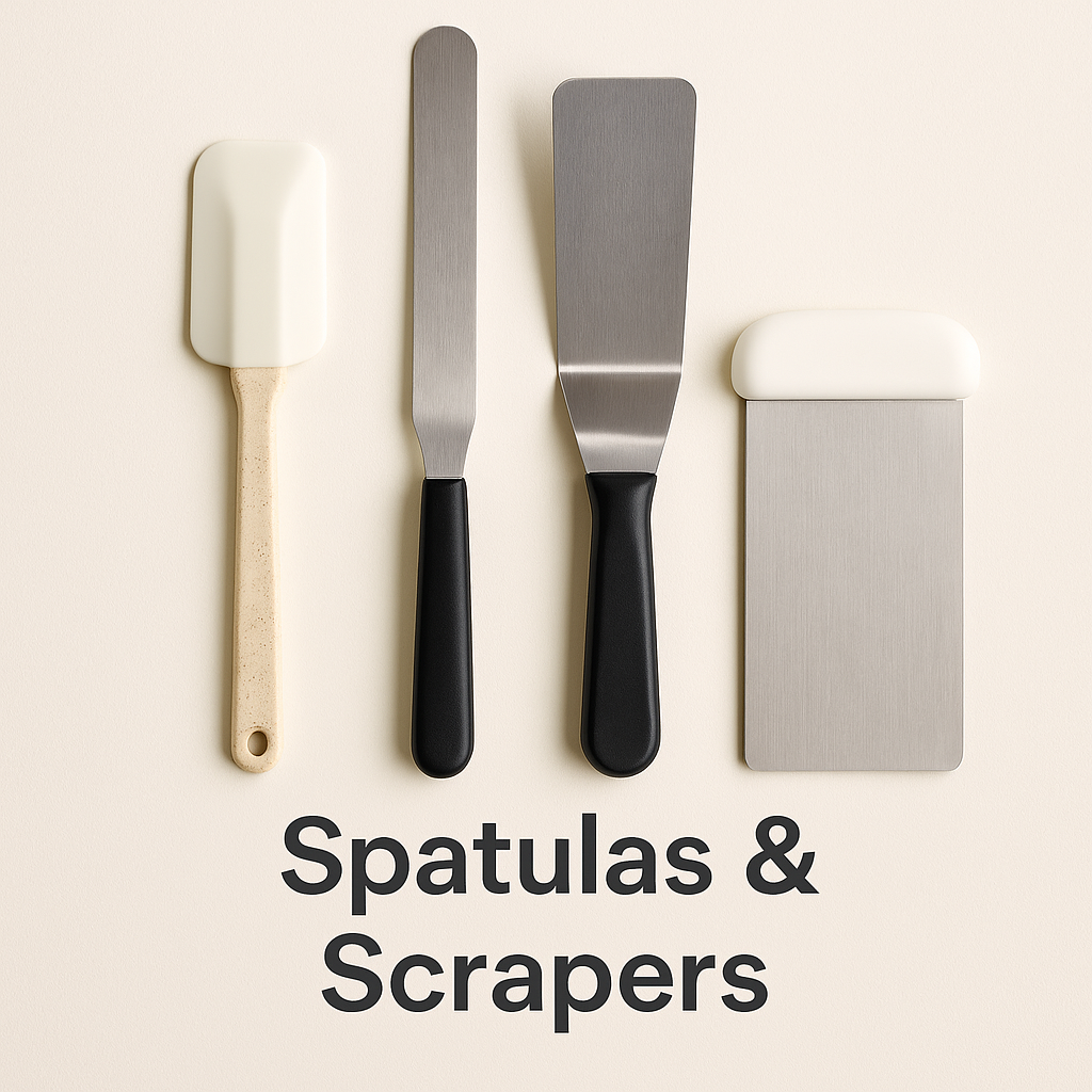 Spatulas & Scrapers – Essential Kitchen Tools for Canadian Chefs, Bakers & Foodservice Pros 🍳