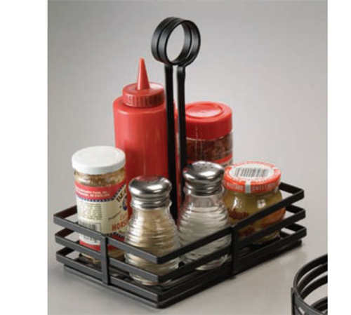 American Metalcraft Tabletop Each American Metalcraft FWC68 Wrought Iron Rectangular Condiment Holder