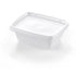Aladdin Temp-Rite Canada Inc. Food Service Supplies Case Aladdin Temp-Rite B21A Disposable Non-Vented Rectangular Lid for 8 oz Soup Bowl, White (3000/Case) | Denson CFE