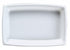 Aladdin Temp-Rite Canada Inc. Food Service Supplies Each Aladdin A01A Disposable Entrée Dish, 12 oz., Rectangular, Opaque White - 2,000 per Case | Denson CFE