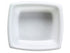 Aladdin Temp-Rite Canada Inc. Food Service Supplies Each Aladdin A09A Disposable Side Dish 4 oz., Rectangular, White (6,000 per Case) | Denson CFE