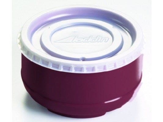 Aladdin Temp-Rite Canada Inc. Food Service Supplies Each Aladdin Temp-Rite K144 8 oz. Round Soup Bowl, Burgundy | Healthcare Meal Delivery, Reusable Soup Bowls | Denson CFE