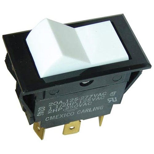AllPoints Foodservice Parts & Supplies - Supplier Parts & Service Each AllPoints 421126 - DPDT On/On 6 Tab Rocker Switch | Denson CFE