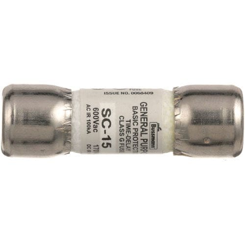 AllPoints Foodservice Parts & Supplies - Supplier Parts & Service Each AllPoints Foodservice Parts & Supplies 381028 Fuse, 1-5/16"L x 13/32" OD, Class G Time Delay, 600V, 15 Amp | Denson CFE