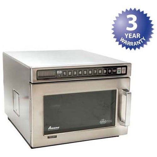 Amana Commercial Ovens EA Amana HDC182 - 1800 Watt Heavy Duty Commercial Microwave Oven with Digital Controls | Denson CFE