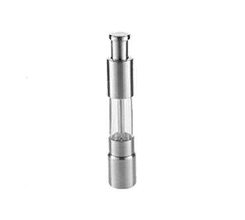 American Metalcraft Food Service Supplies Each American Metalcraft PMG6 6" Stainless Steel Presto Push Pepper / Salt Mill