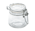 American Metalcraft Tabletop Each American Metalcraft HMMJ5 Clear 5 oz Mini Apothecary Jar with Hinged Lid | Denson CFE