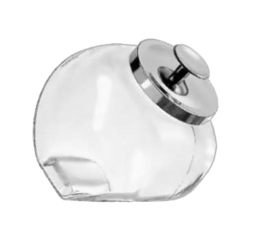 Anchor Hocking Food Storage Containers each Anchor 69857R 64 oz Penny Candy Jar with Chrome Lid - Glass, Clear | Denson CFE
