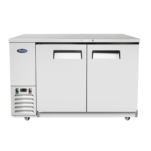 Atosa Bar Refrigeration Each Atosa MBB59GR Stainless Steel Back Bar Cooler 59" | Denson CFE