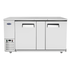 Atosa Catering Equipment Bar Refrigeration Each Atosa MBB69GR Atosa Back Bar Cooler Two-section 68"W X 28-1/10"D X 40-1/10"H