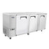 Atosa Catering Equipment Bar Refrigeration Each Atosa MBB90GR Stainless Steel Back Bar Cooler, 90" | Denson CFE