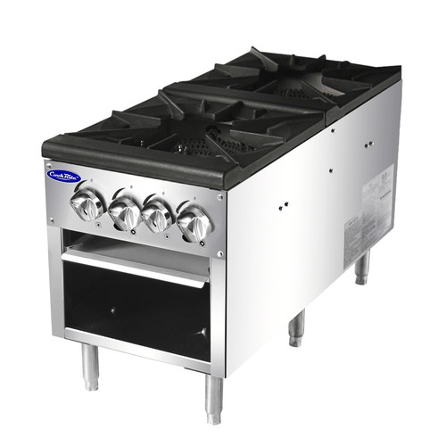 Atosa Catering Equipment Commercial Restaurant Ranges Each Atosa ATSP-18-2 Double Stock Pot Stove | Denson CFE