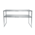 Atosa Catering Equipment Commercial Work Tables and Stations Each Atosa MROS-5RE - 60" Stainless Steel Double Overshelf | Denson CFE