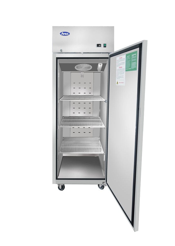 Atosa Catering Equipment Reach-In Refrigerators and Freezers Each Atosa MBF8001GR Top Mount Reach-In One Door Freezer 29" | Denson CFE