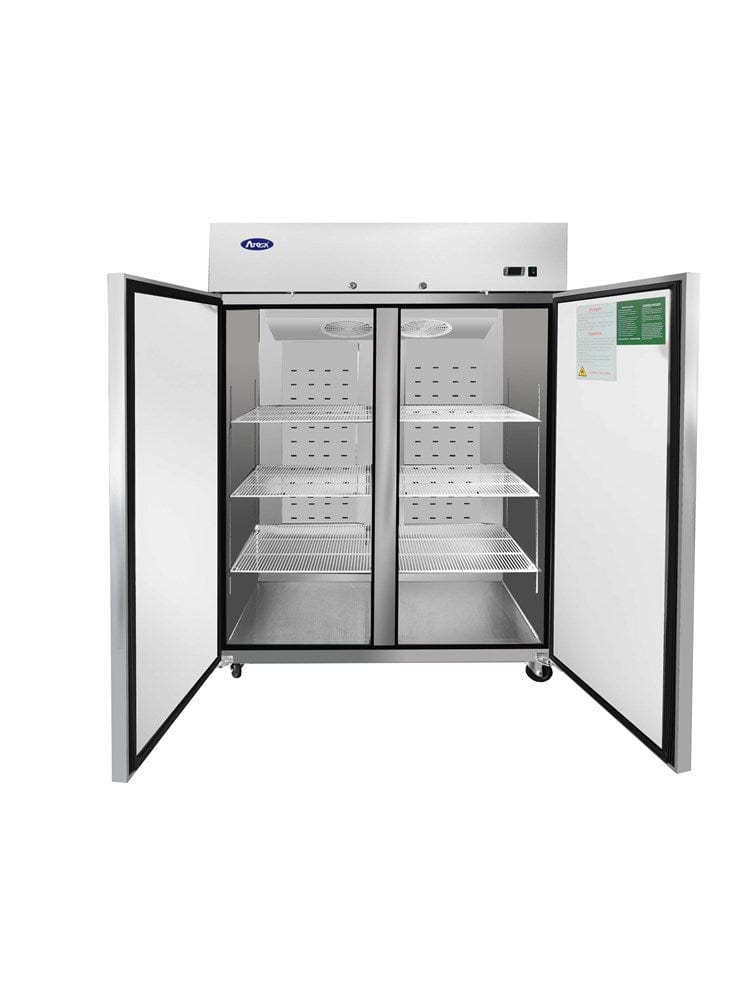 Atosa Catering Equipment Reach-In Refrigerators and Freezers Each Atosa MBF8002GR Top Mount Reach-In Two-Door Freezer, 52" | Denson CFE