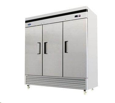 Atosa Catering Equipment Reach-In Refrigerators and Freezers Each Atosa MBF8504GR Bottom Mount Reach-In Three-Door Freezer, 82" | Denson CFE