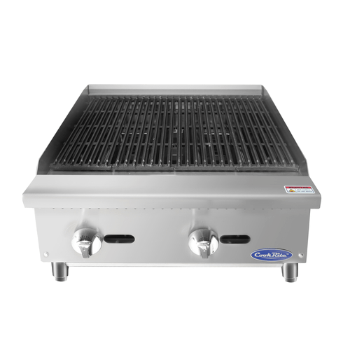 Atosa Commercial Grills Each Atosa ATRC-24 24" Heavy Duty Countertop Radiant Broiler - 75,000 BTU | Denson CFE