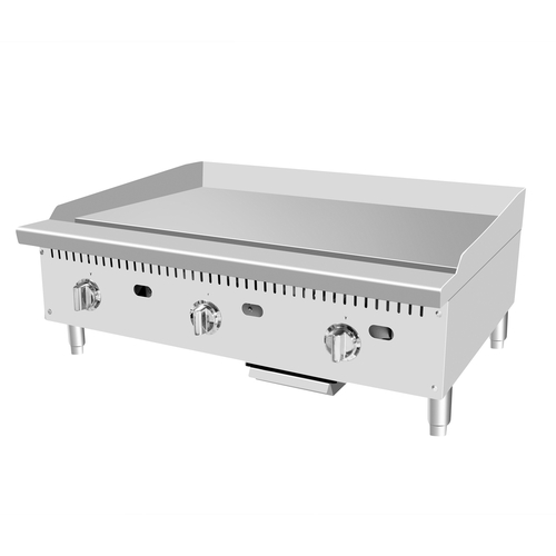 Atosa Commercial Grills Each Atosa ATTG-36 CookRite Heavy Duty Griddle Gas Countertop | Denson CFE