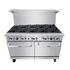 Atosa Commercial Restaurant Ranges Atosa AGR-10B CookRite Range Gas 60"W x 31"D x 57-3/8"H | Denson CFE