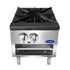 Atosa Commercial Restaurant Ranges Each Atosa ATSP-18-1L-NG 18" Natural Gas Single Burner Stock Pot Range – Low Height | Denson CFE