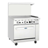 Atosa Commercial Restaurant Ranges Each / Gas Atosa AGR-36G-NG CookRite Gas Range - 36 in Griddle Top, Standard Oven, Natural Gas | Denson CFE