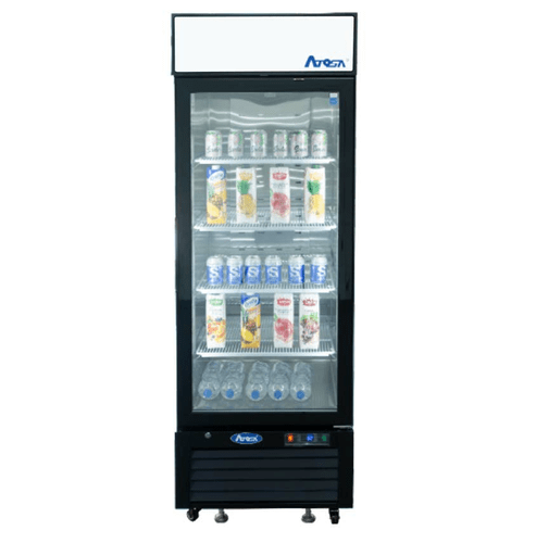 Atosa Merchandising and Display Refrigeration Each Atosa MCF8725GR Refrigerator Merchandiser | Denson CFE