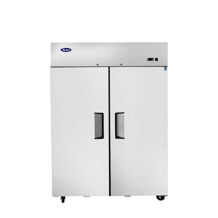 Atosa Reach-In Refrigerators and Freezers Each Atosa MBF8005GR Top Mount Reach-In Two-Door Refrigerator 52" | Denson CFE