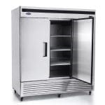 Atosa Reach-In Refrigerators and Freezers Each Atosa MBF8504GR Bottom Mount Reach-In Three-Door Freezer, 82" | Denson CFE