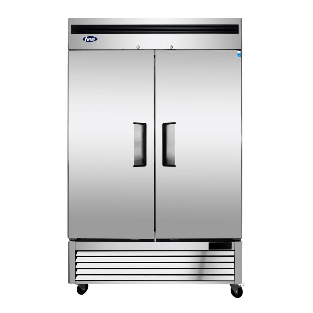 Atosa Reach-In Refrigerators and Freezers Each Atosa MBF8507GR Bottom Mount Reach-In Two Door Refrigerator, 54" | Denson CFE