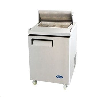 Atosa Refrigerated Prep Tables Each Atosa MSF8301 27" 8 Pan Sandwich Prep Table | Denson CFE