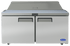 Atosa Refrigerated Prep Tables Each Atosa MSF8303 60" 2-Door Sandwich Prep Table | Denson CFE
