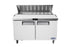 Atosa Refrigerated Prep Tables Each Atosa MSF8303 60" 2-Door Sandwich Prep Table | Denson CFE