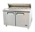 Atosa Refrigerated Prep Tables Each Atosa MSF8303 60" 2-Door Sandwich Prep Table | Denson CFE