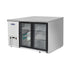 Atosa Refrigeration & Ice Each Atosa MBB59GGR Glass Door Stainless Steel Back Bar Cooler, 59 in | Denson CFE