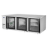 Atosa Refrigeration & Ice Each Atosa MBB90GGR Back Bar Cooler Three-Section 89 in | Denson CFE