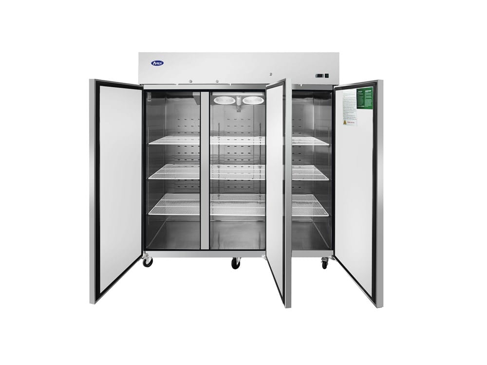 Atosa Refrigeration & Ice Each Atosa MBF8003GR Top Mount Reach-In Three Door Freezer 78 in | Denson CFE