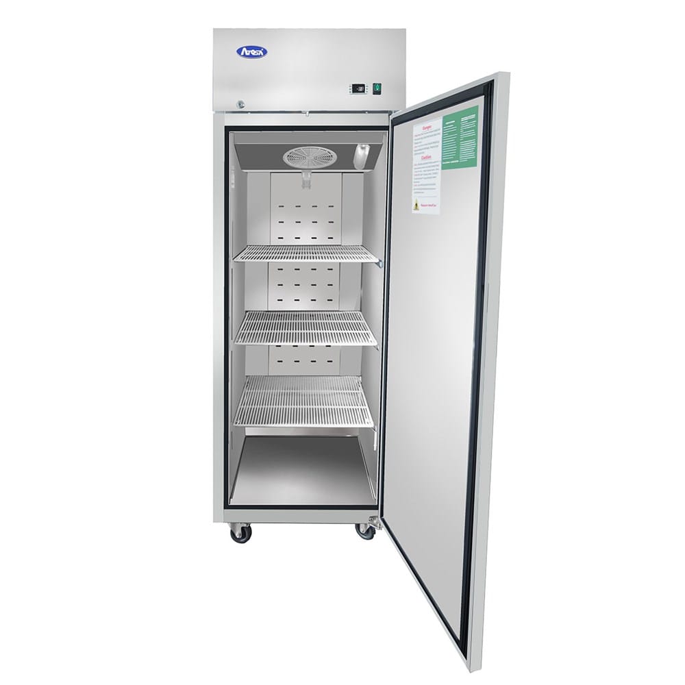 Atosa Refrigeration & Ice Each Atosa MBF8004GR Top Mount Reach-In One Door Refrigerator 29 in | Denson CFE