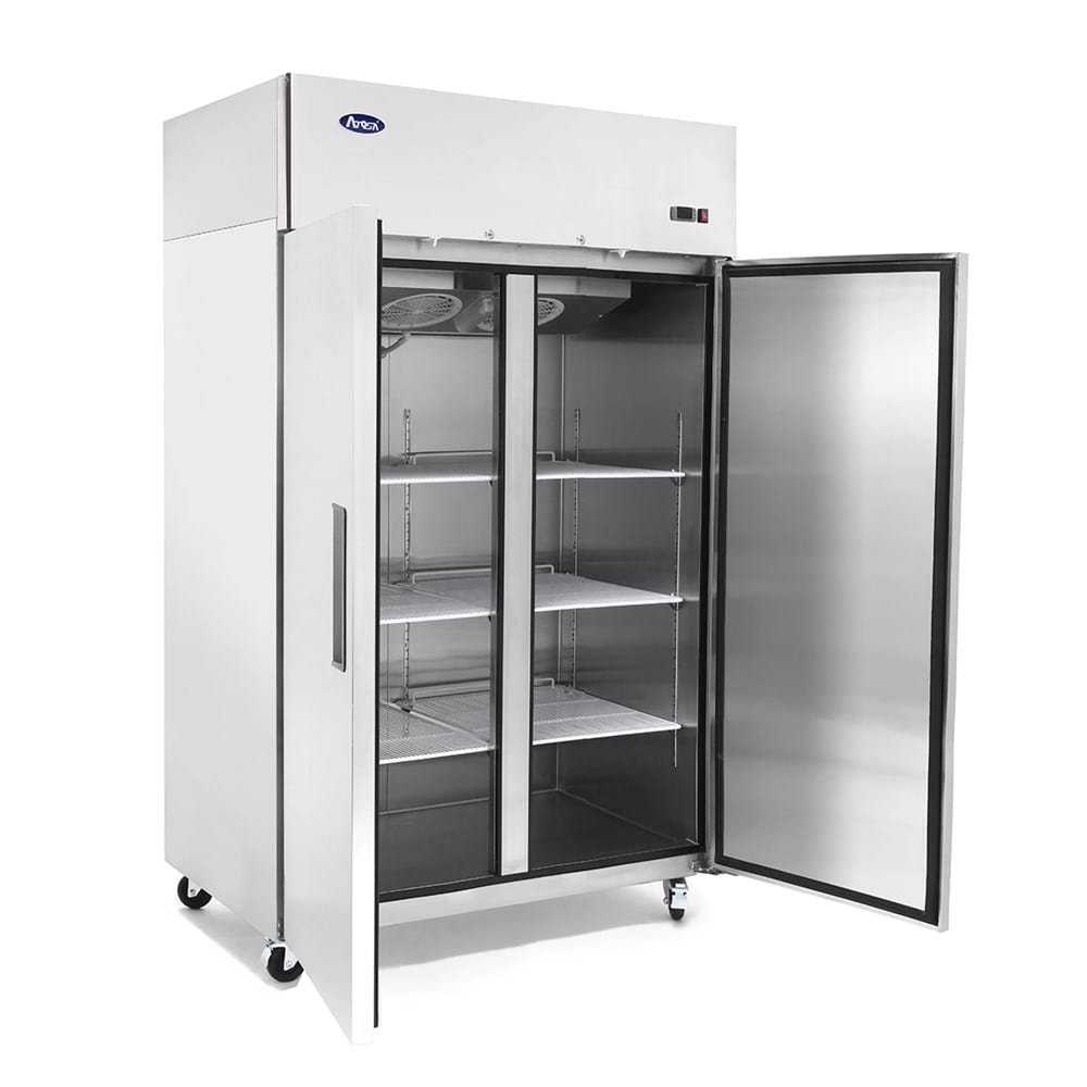 Atosa Refrigeration & Ice Each Atosa MBF8005GR Reach-In Refrigerator - 43.2 cu. ft., Stainless Steel | Denson CFE