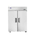 Atosa Refrigeration & Ice Each Atosa MBF8005GR Reach-In Refrigerator - 43.2 cu. ft., Stainless Steel | Denson CFE