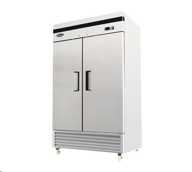 Atosa Refrigeration & Ice Each Atosa MBF8507GR Bottom Mount Reach-In Two Door Refrigerator, 54 in | Denson CFE