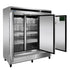 Atosa Refrigeration & Ice Each Atosa MBF8508GR Bottom Mount Reach-In Three Door Refrigerator 82 in | Denson CFE